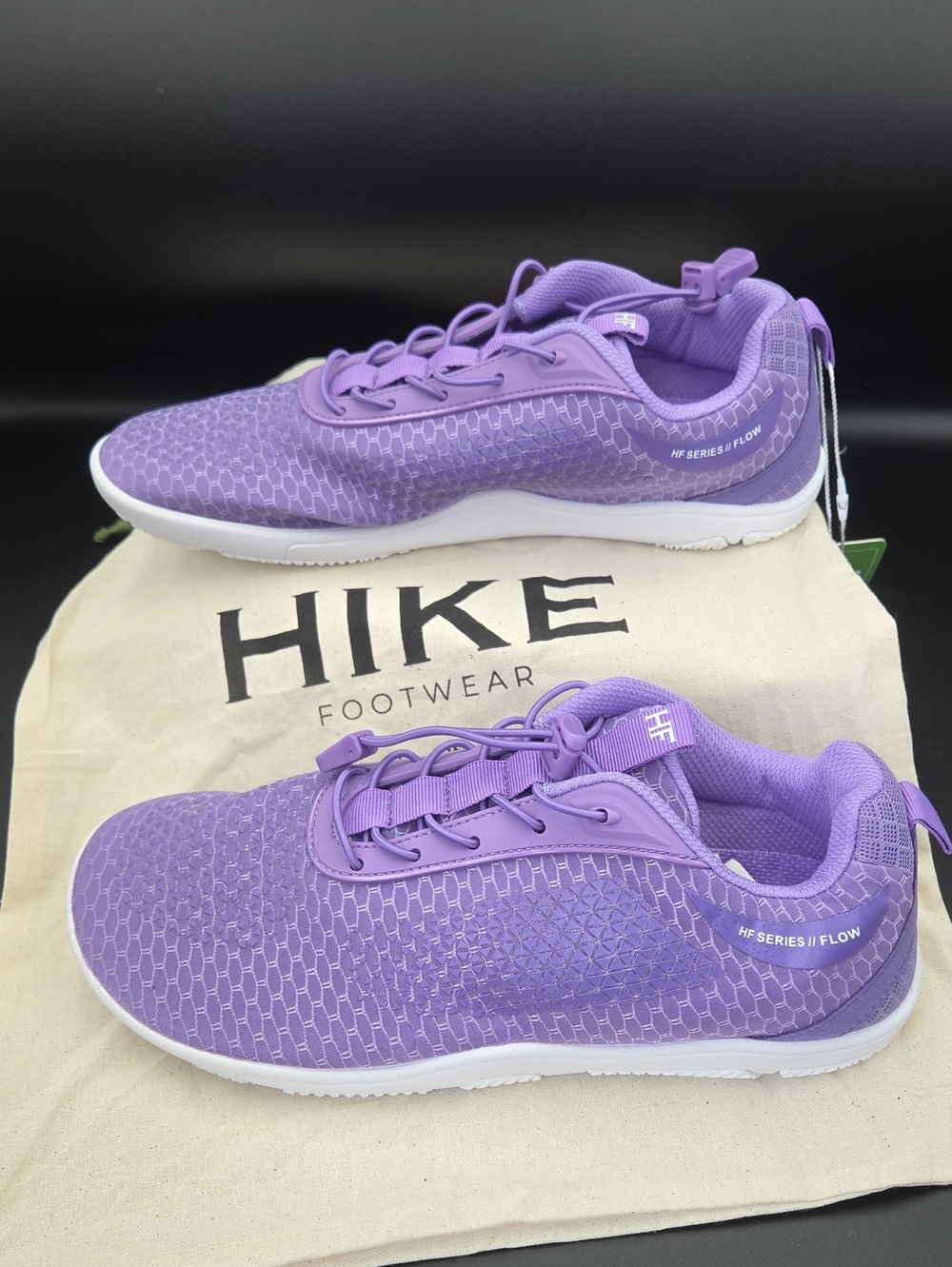 Hike Footwear Flow Cloud Barefoot Purple Pull Tab Womens 10 10.5 Mens 8 8.5